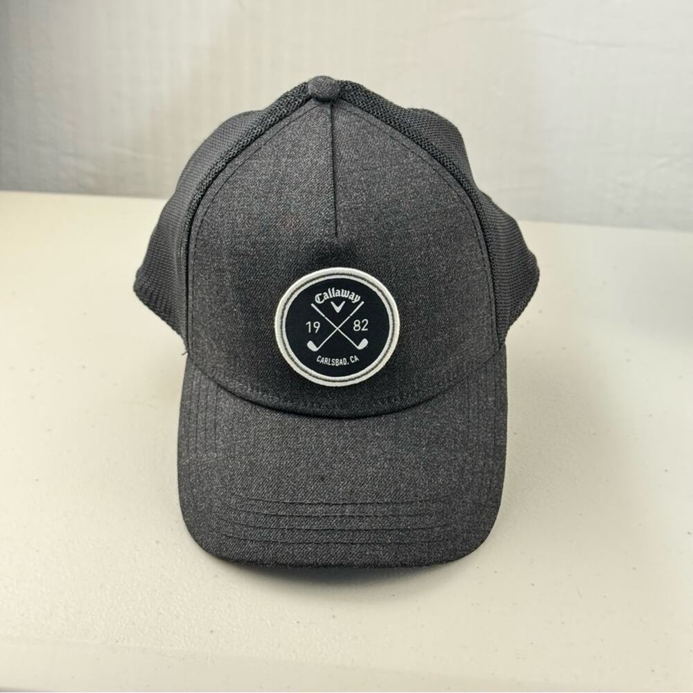 Callaway 1982 Golf Carlsbad, California Charcoal Gray Baseball Cap Patch Hat